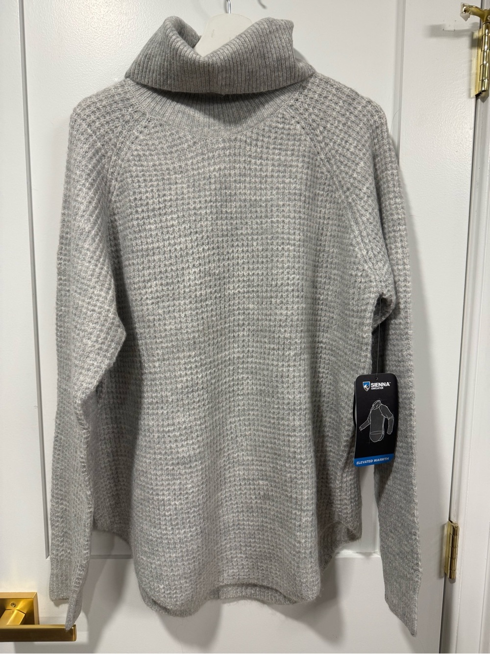 NWT Kuhl Gray Sienna Pullover Sweater - Size XL